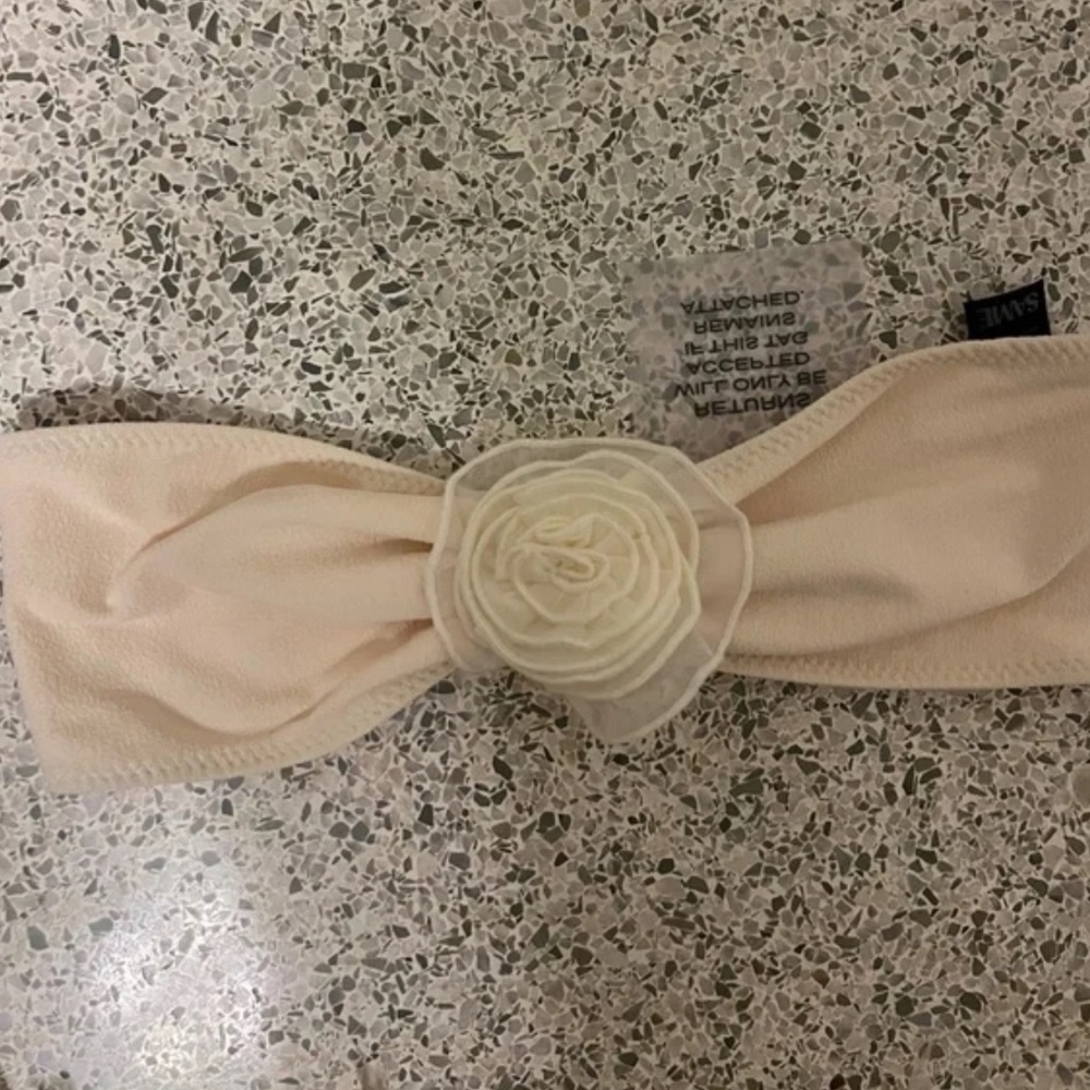SAME bandeau bathing suit top